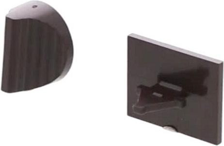 BOUTON Hotte CURSEUR BRUN