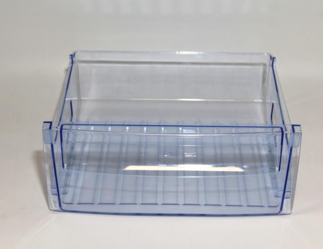 TIROIR Froid Supérieur CENTRAL TRANSPARENT BLEU 383*158*369  BCD219.8-1