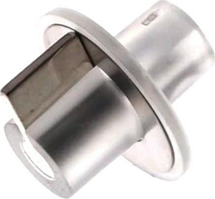 MANETTE Plaque TRANSPARENTE LISERAI CHROME