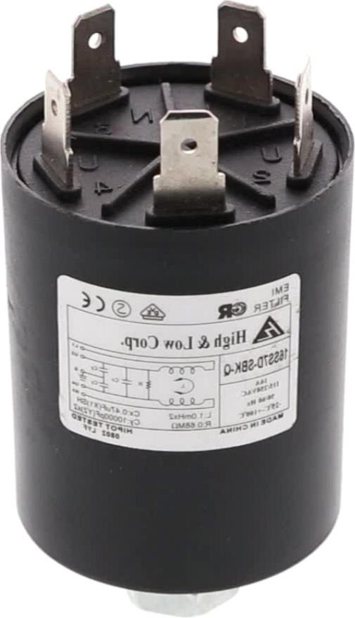 CONDENSATEUR Lave-Linge ANTIPARASITE 16SS7D-SBK-Q 0.47UF+2X10000PF