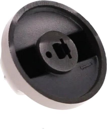 MANETTE Plaque GRISE méplat 12H GAZ 40*21