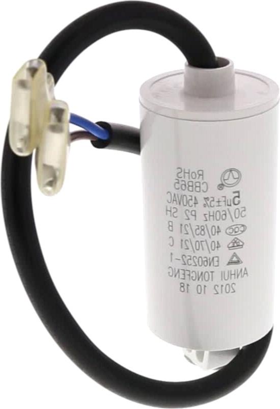 CONDENSATEUR Froid 5uF 400V (cosses faston coudees 6.3)