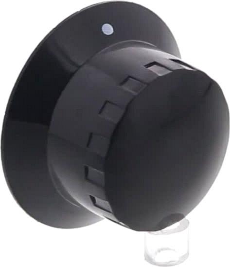 MANETTE Plaque NOIRE 47*34 12h 6mm 23mm