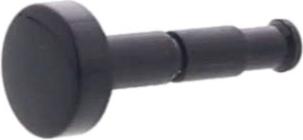 BOUTON Four Programmateur NOIR 18.6 Millimètre