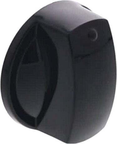 MANETTE Plaque NOIRE ECLIPSE B 40*26 3h 6mm 11mm