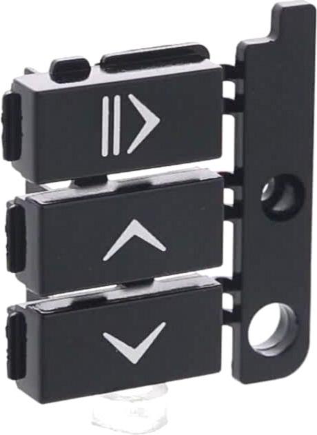 BOUTON Lave-Vaisselle Programmateur DROIT NOIR