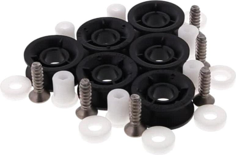 ROUE Lave-Vaisselle PANIER Supérieur "lot de 6"