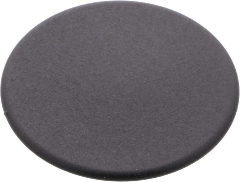 CHAPEAU Plaque BRULEUR Rapide NOIR MAT 100mm