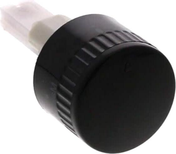 MANETTE Four NOIRE THERMOSTAT PUSH PULL 33*67 12h 6mm 18mm