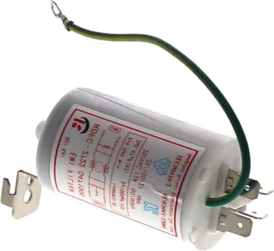 CONDENSATEUR Lave-Linge ANTIPARASITE 4C 2X0.47MF(x2) 