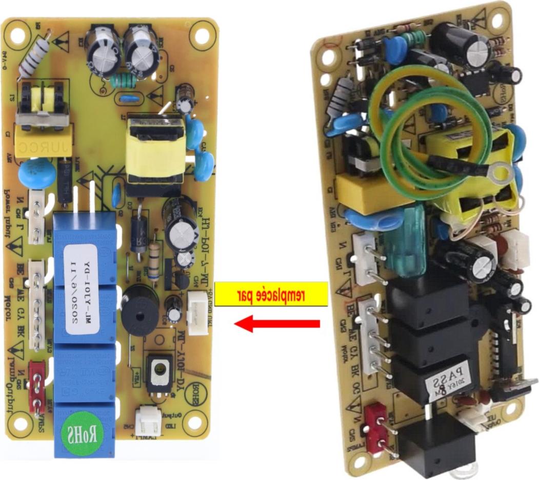 PLATINE Hotte PUISSANCE