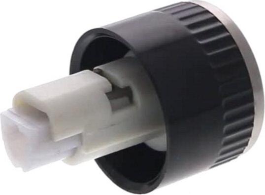 MANETTE Four NOIRE/INOX NEUTRE PUSH PULL 33*67 12h 6mm 18mm