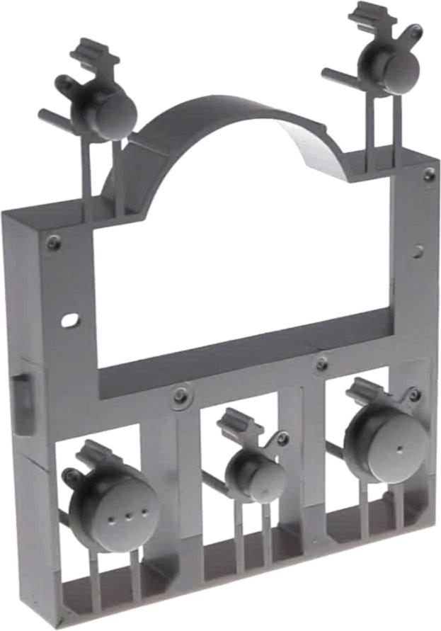 BOUTON Micro onde ENSEMBLE GRIS