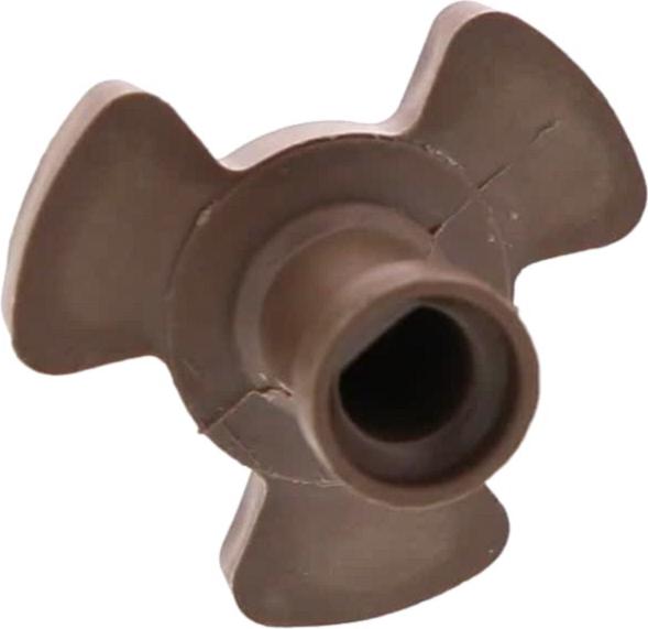 AXE Micro onde PLATEAU H23MM 3 ERGOTS 31MM AXE 7MM