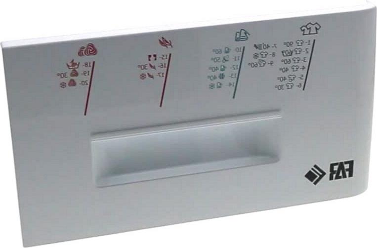 FACADE Lave-Linge TIROIR LESSIVE Blanc FAR