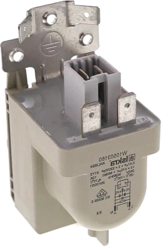 CONDENSATEUR Lave-Linge ANTIPARASITE 0.47UF 2X2200PF