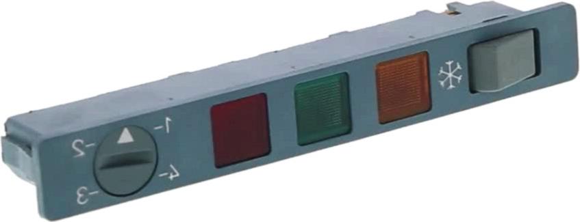 PLATINE Froid VOYANTS+COMMUT NOIR HL-403AE