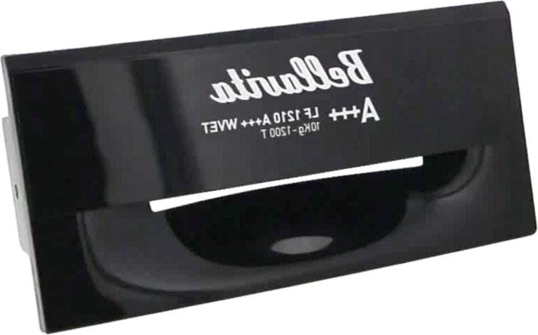 FACADE Lave-Linge TIROIR LESSIVE NOIRE BELLAVITA LF1210A+++WET FFLA 42127088