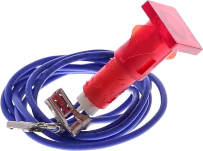 LAMPE Four TEMOIN CARREE ROUGE