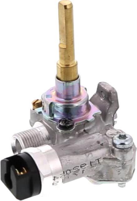 ROBINET Plaque 0,75mm TC ROUGE-NOIR ALU