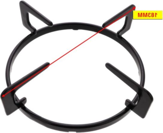 GRILLE Plaque BRULEUR D147MM