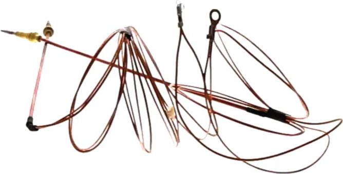 THERMOCOUPLE Cuisinière FOUR+GRILL 1300+1000mm A COSSES RONDE+PLATE