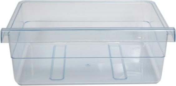 BAC Froid LEGUMES TRANSPARENT BLEU 496*182*339