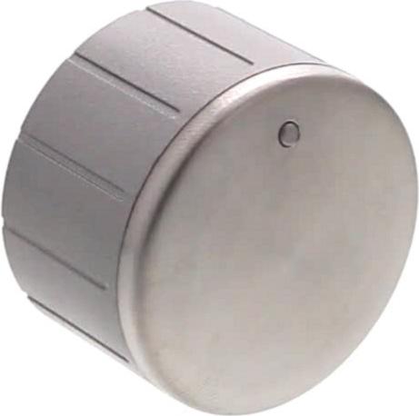 MANETTE Four INOX-GRISE MACRO 38*34 12h 6mm 15mm