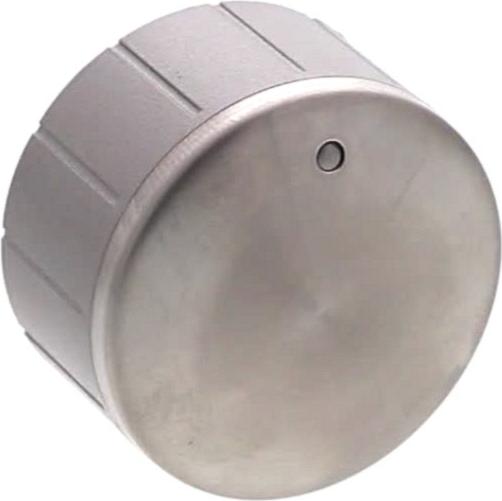 MANETTE Plaque INOX-GRIS 38*23 3h 6mm 11mm