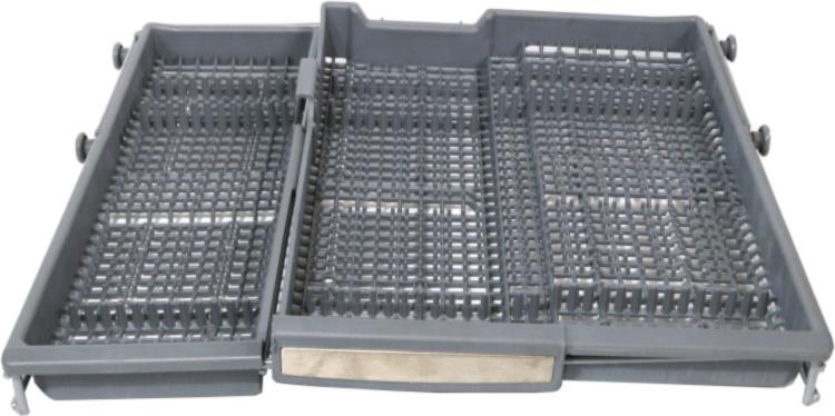 PANIER Lave-Vaisselle COUVERT Supérieur HORIZONTAL GRIS POIGNEE Lave-Vaisselle METAL ROUE 24mm