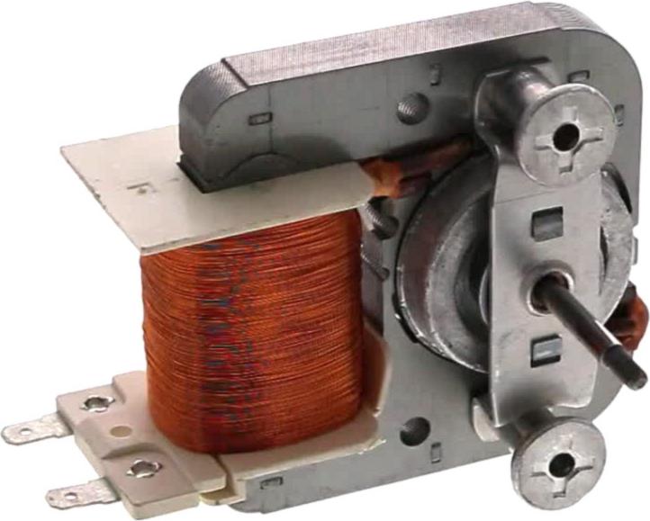 MOTEUR Micro onde CHALEUR TOURNANTE AXE LG25MM Droit 2.10MM AVEC MEPLAT GAL6309E-ZD