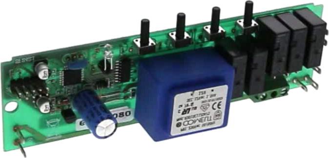 PLATINE Hotte COMMANDE 4 TOUCHES  08080749 