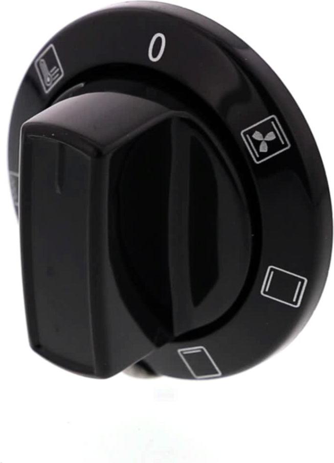 MANETTE Cuisinière COMMUTATEUR NOIRE COMPLETE méplat 6h 6mm