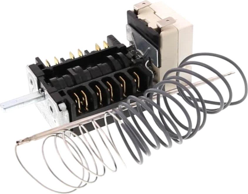 THERMOSTAT Cuisinière FOUR +COMMUTATEUR 55.13059.210+46.23866.505