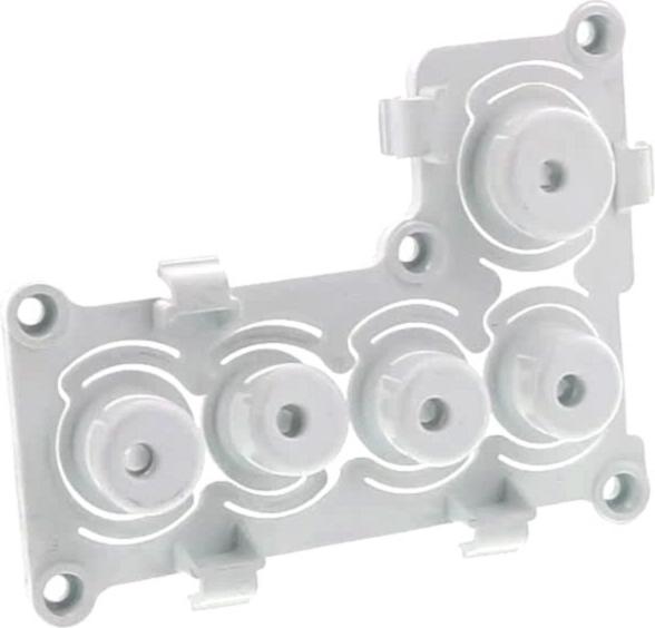 BOUTON Lave-Linge POUSSOIR Blanc JEU DE 5