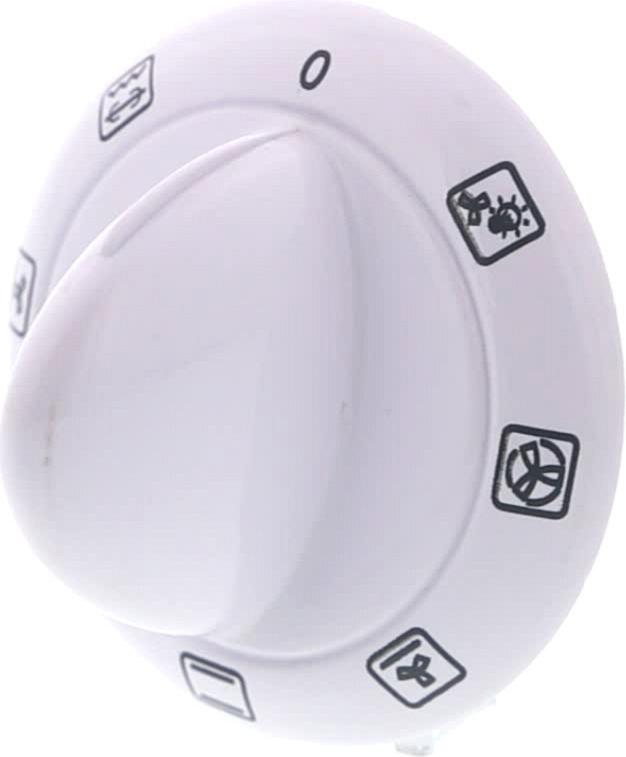 MANETTE Cuisinière FOUR 8 POSITIONS Blanc 49*47 méplat 12h 6mm