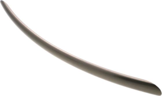 POIGNEE Four PORTE INOX ELLIPSE ARC 475MM (entraxe 420MM)