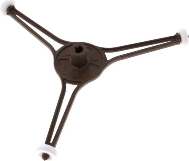 SUPPORT Micro onde PLATEAU ROULETTES 3 BRANCHES MJW619213