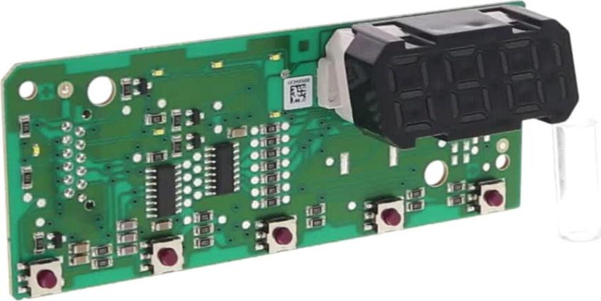 PLATINE Lave-Linge DISPLAY F4 ROTATED