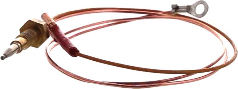 THERMOCOUPLE Cuisinière COSSES RONDE+PLATE FIL 515MM A COSSES RONDE+PLATE
