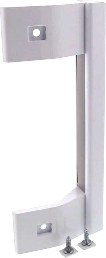 POIGNEE Froid BLANCHE + vis et caches 206mm entraxe 161mm