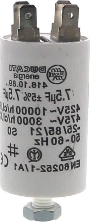 CONDENSATEUR Sèche-Linge DEMARRAGE 7.5UF  450 VAC