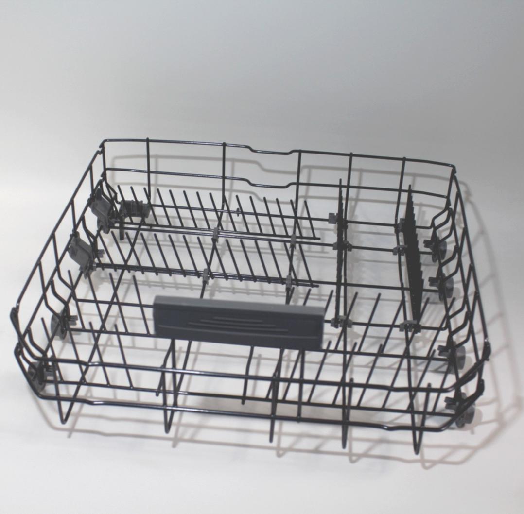 PANIER Lave-Vaisselle Inférieur 60 GRIS 528*523*138 8 ROUES MOBILE POIGNEE GRISE ARRET PANIER