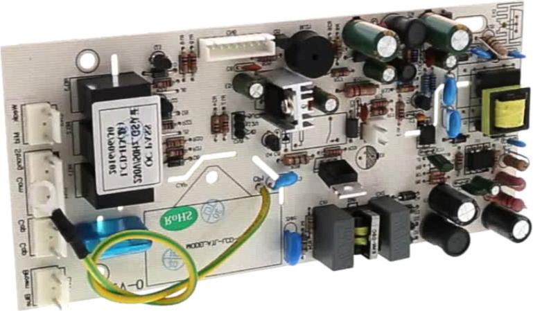 PLATINE Hotte PUISSANCE LCD-H3