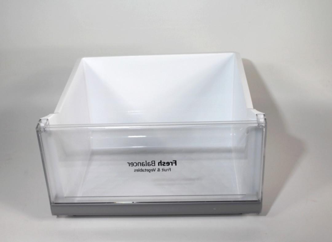 BAC Froid LEGUMES Supérieur Blanc FACADE TRANSPARENT 441*243*388