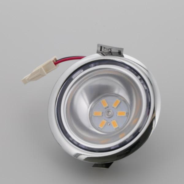 SPOT Hotte COMPLET LED D67MM  700mA 2.1w HCL-06-SW 3500K Blanc Chaud