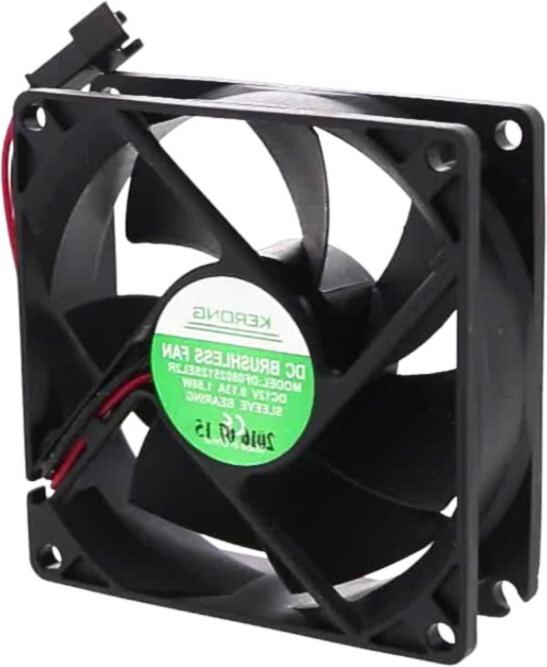 VENTILATEUR Cave à vin DF0802512SEL2R DC12V 0.13A 1.56W 80*80*25