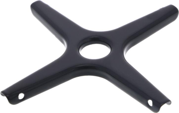 REDUCTEUR Plaque GRILLE NOIR BRILLANT