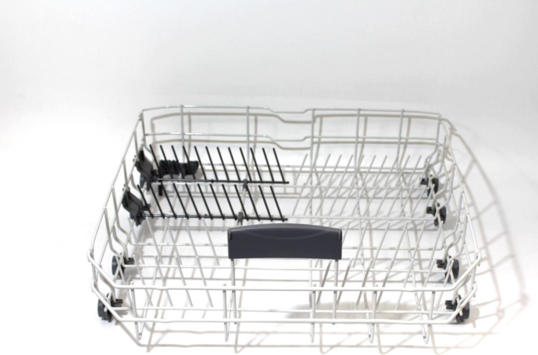 PANIER Lave-Vaisselle Inférieur 60 Blanc 527*522*138 8 ROUES MOBILE POIGNEE GRISE ARRET PANIER