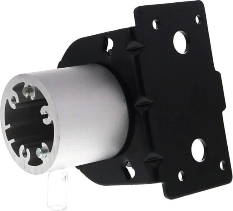 PIED TV NOIR/METAL 40208